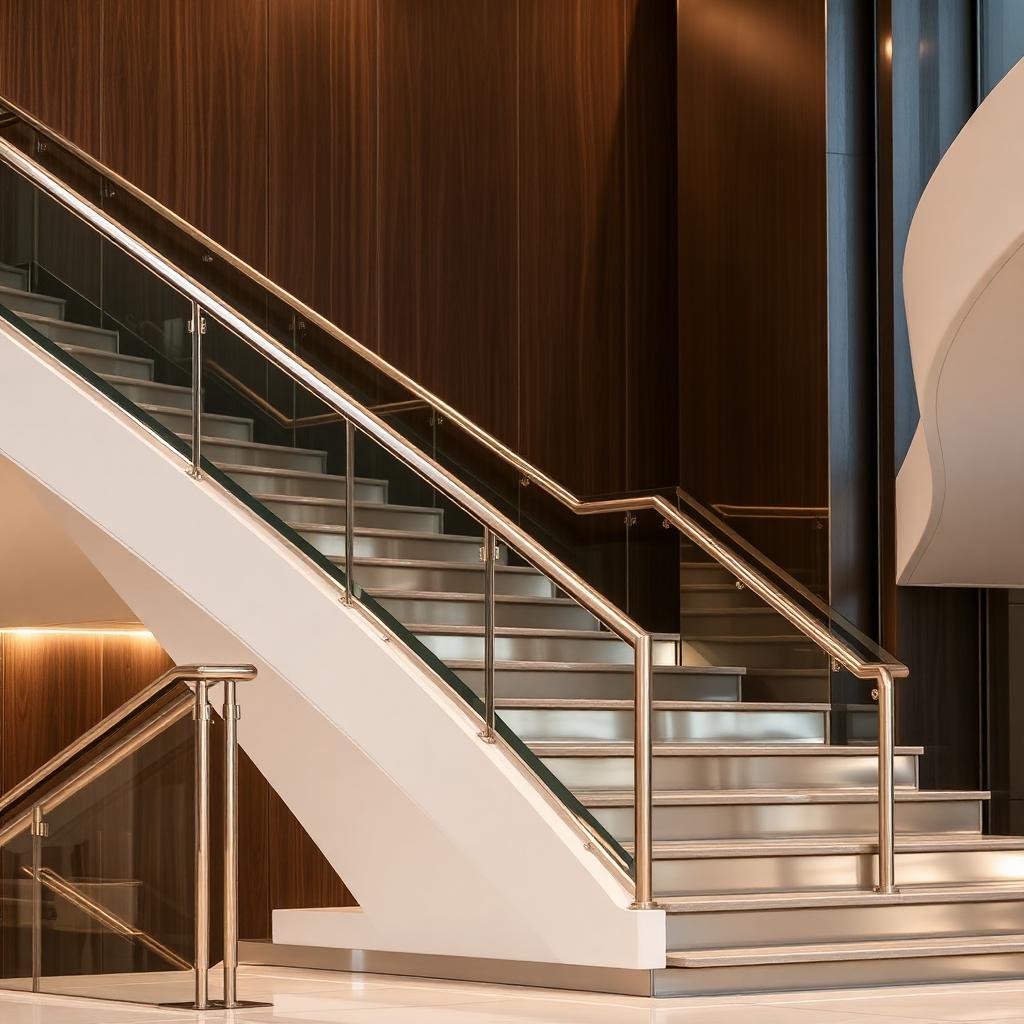 Premium stair, balcony, and decorative railings with structural steel works.